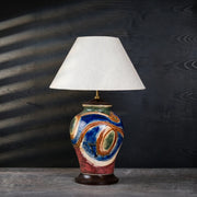 Unique Ceramic Lamp - Mountain Pass