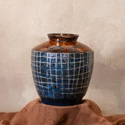 Unique Ceramic Vase - Chess Match