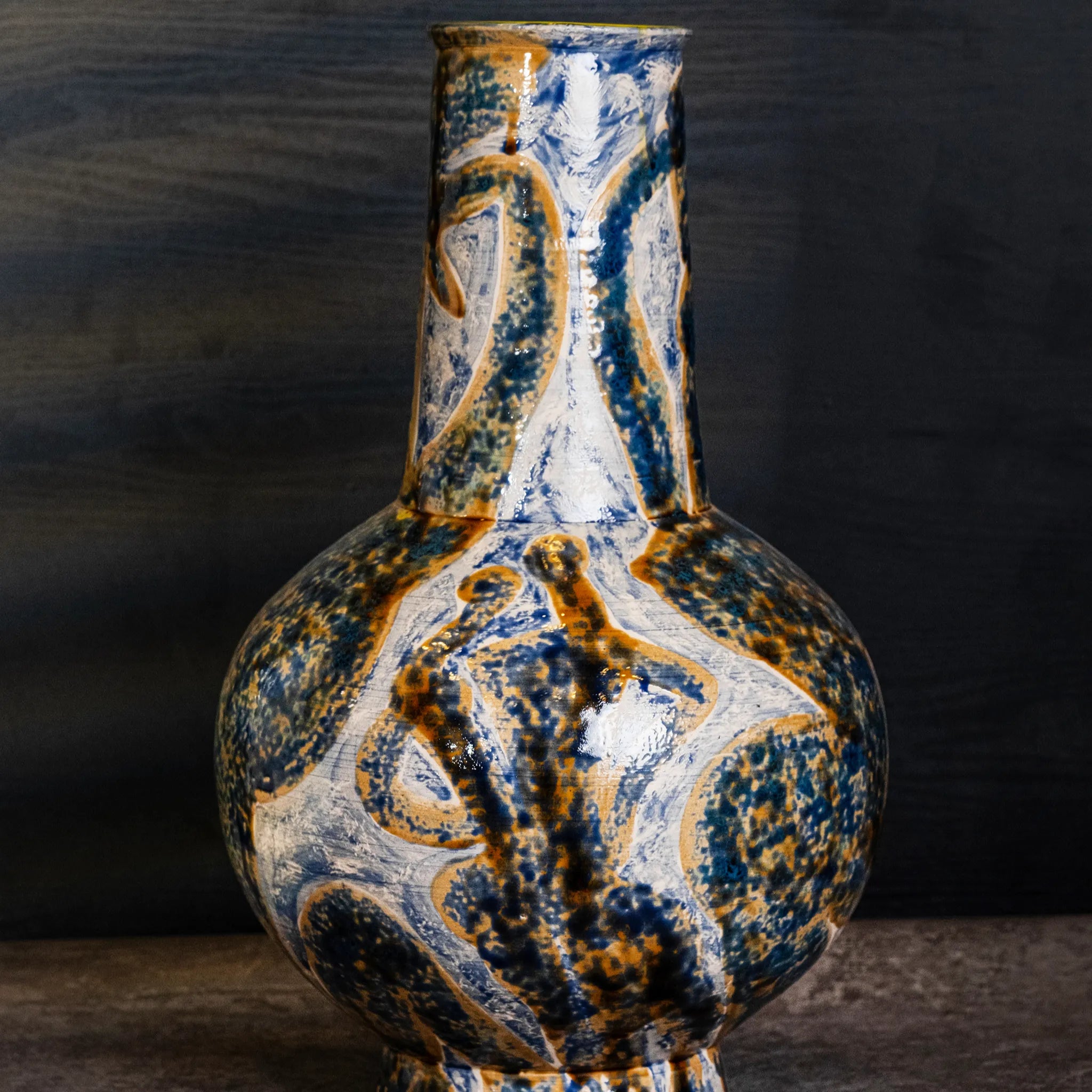 Unique Ceramic Vase - In the Garden (05)