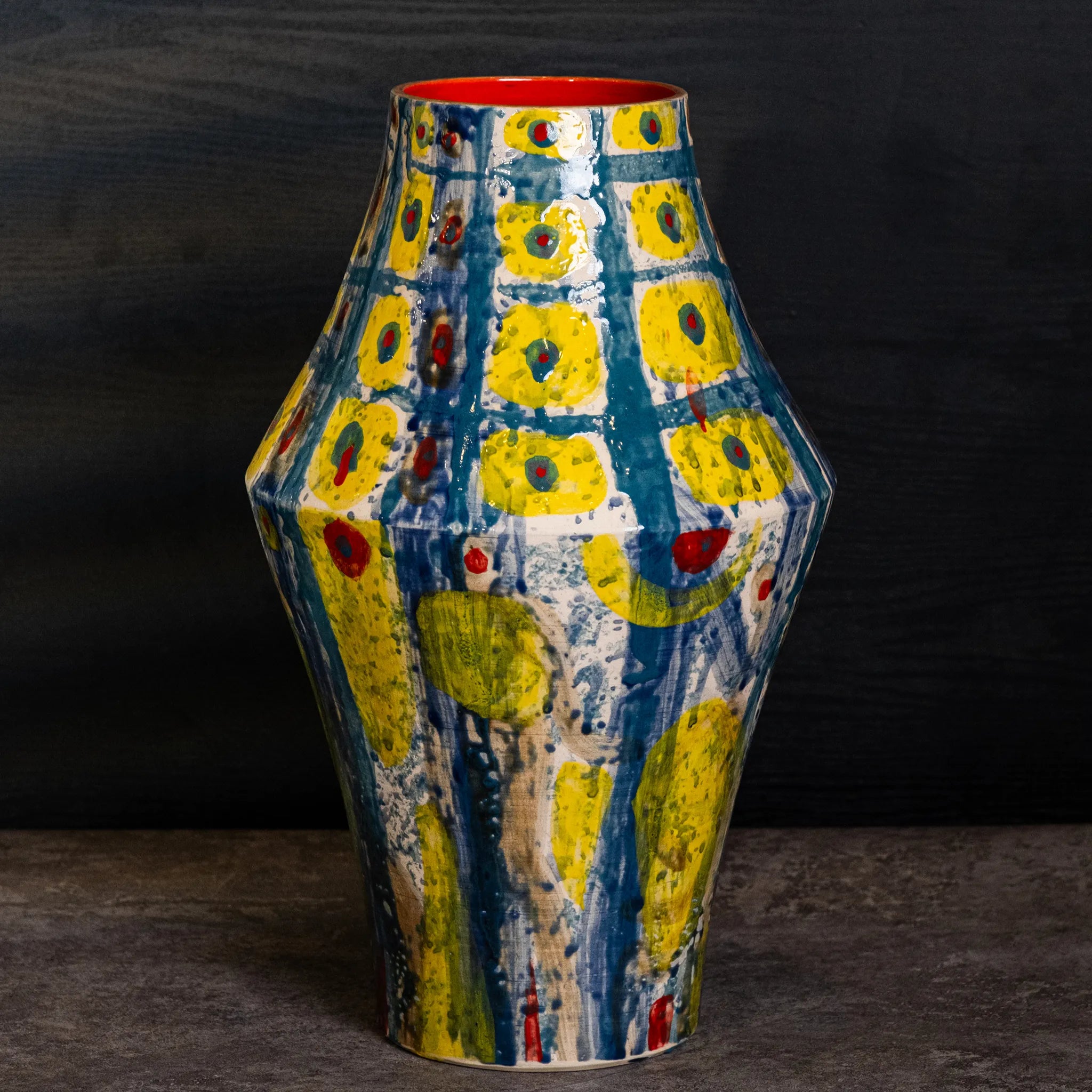 Unique Ceramic Vase - In the Garden (07)