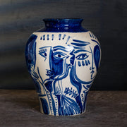 Unique Ceramic Vase - Dreamy Eyes