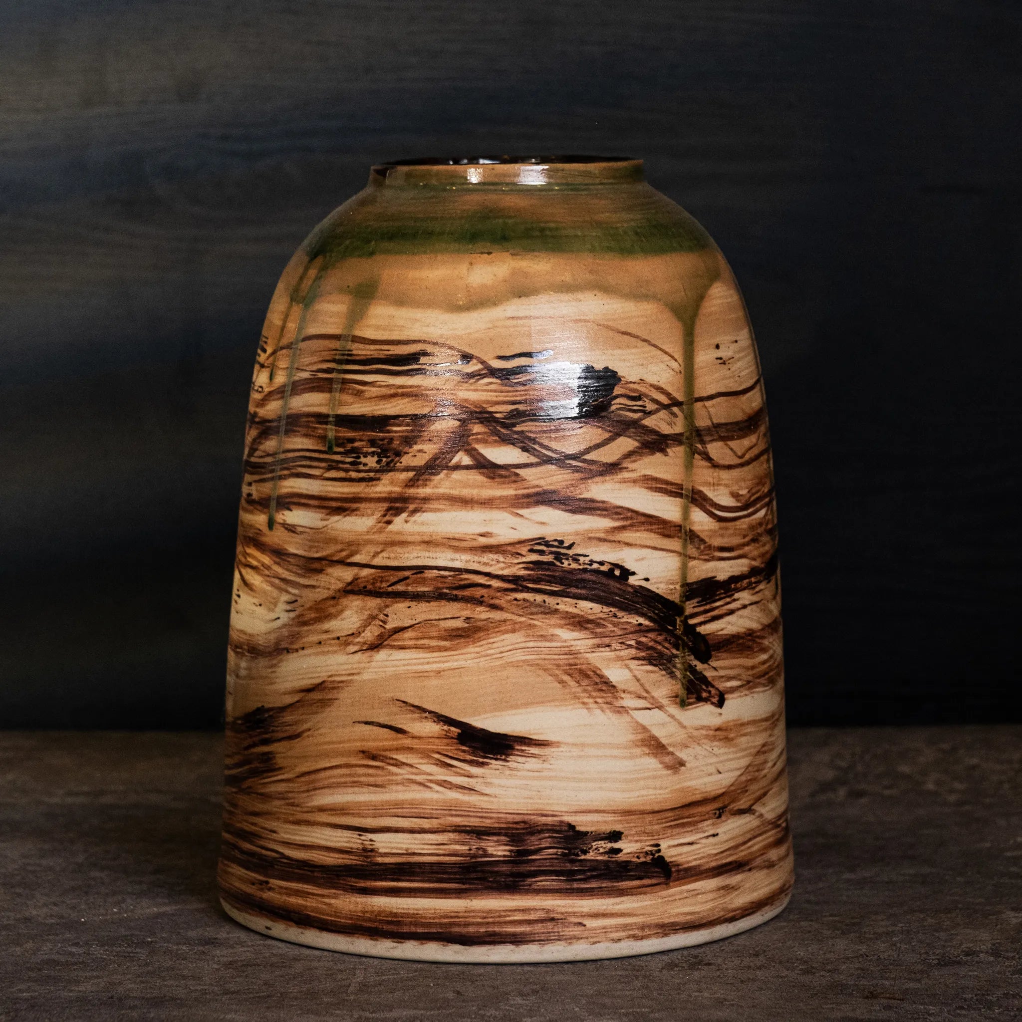 Unique Ceramic Vase - The North Wind (01)