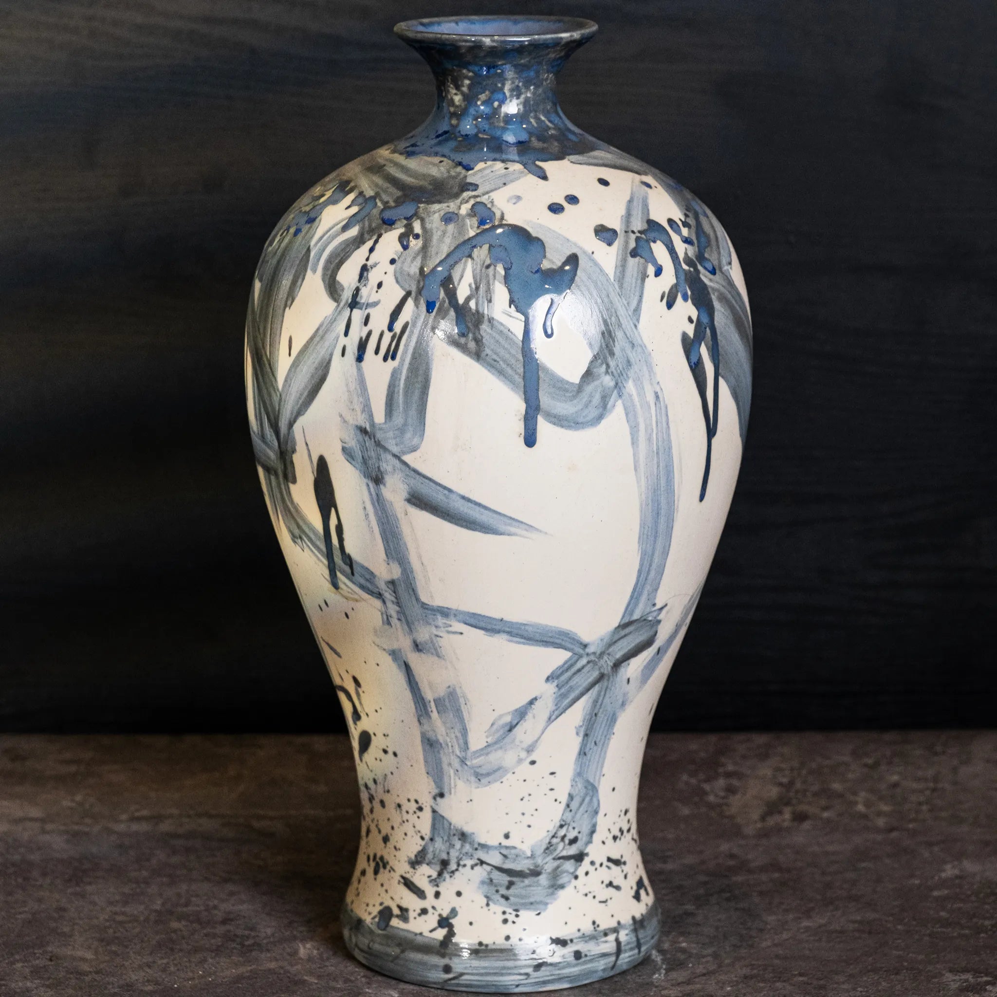 Unique Ceramic Vase - The North Wind (02)
