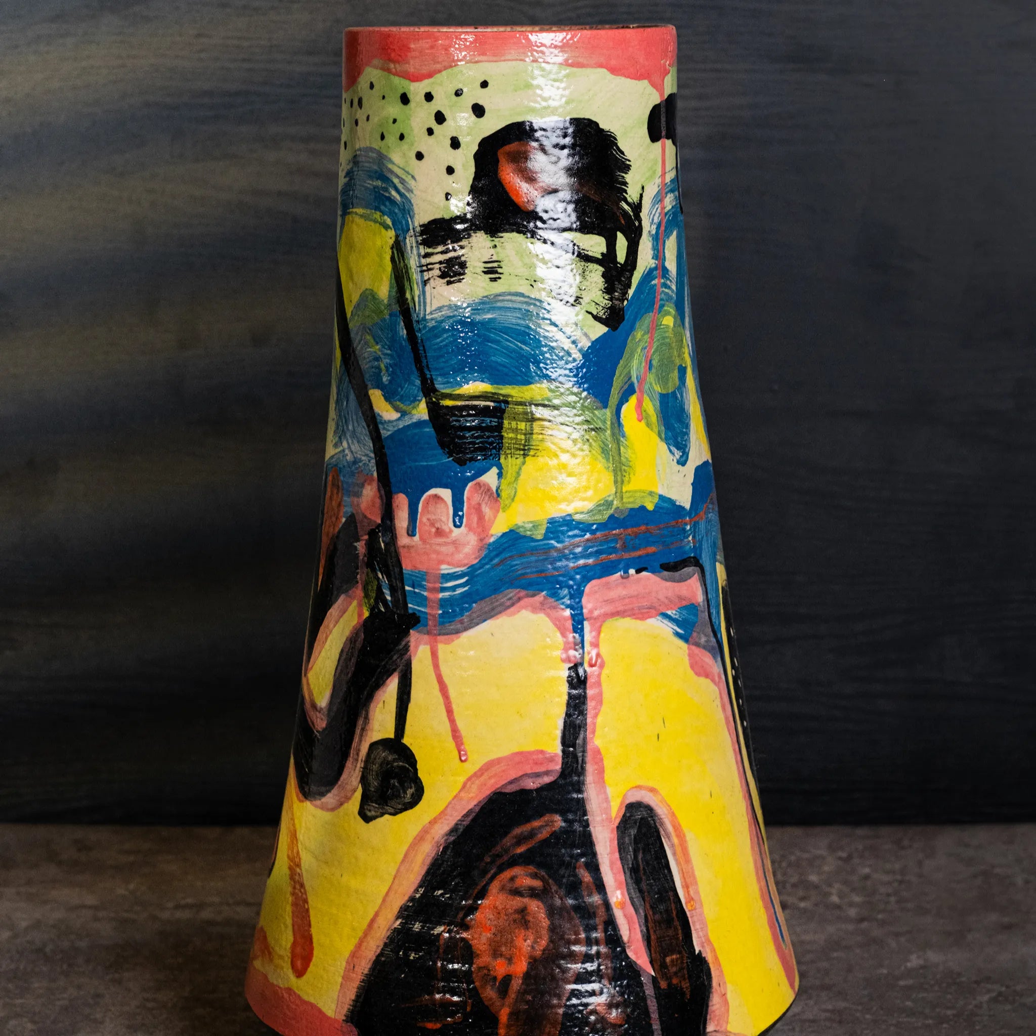 Unique Ceramic Vase - In the Garden (03)