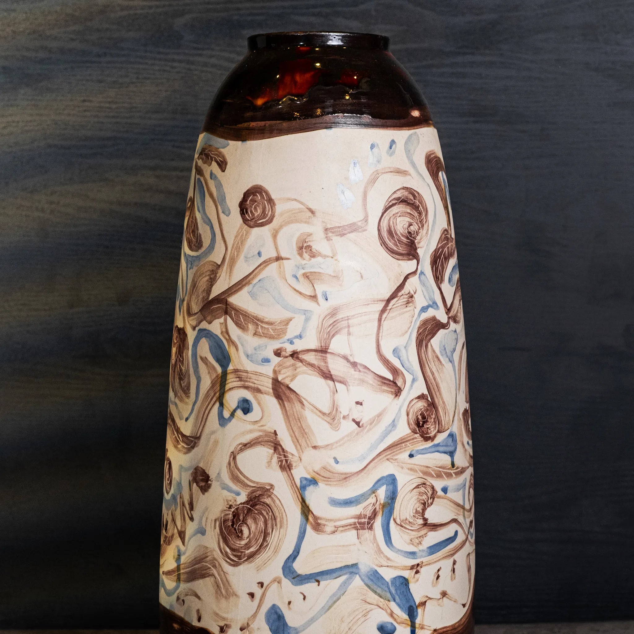 Unique Ceramic Vase - In the Garden (04)