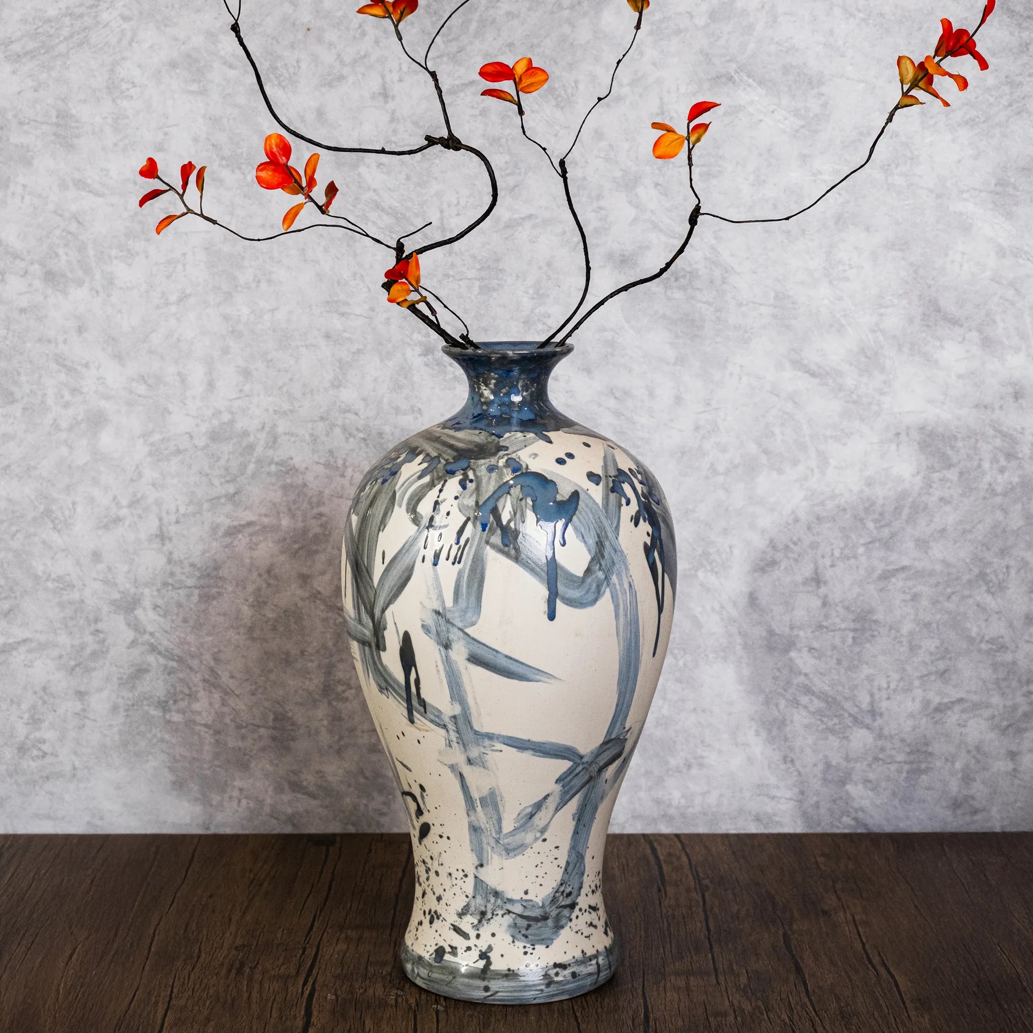 Unique Ceramic Vase - The North Wind (02)