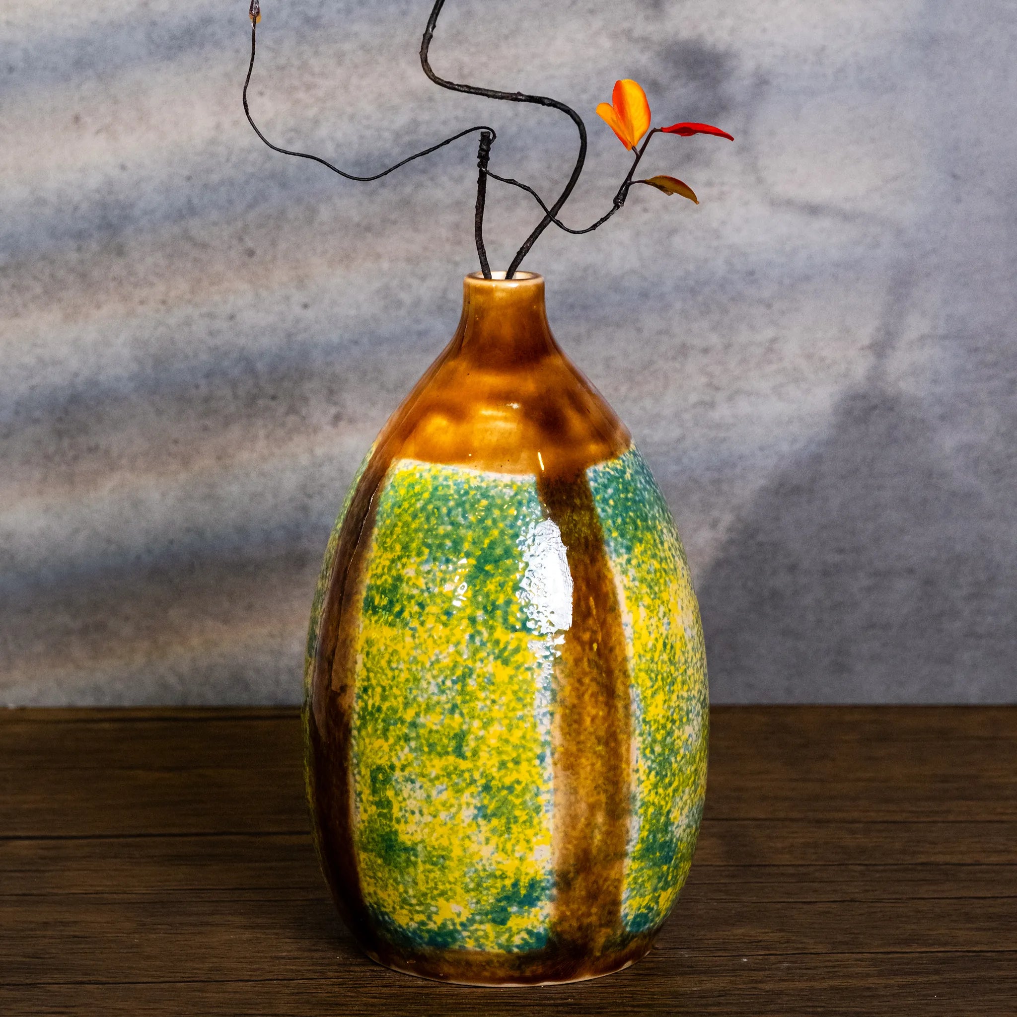 Unique Ceramic Vase - Good Fortune