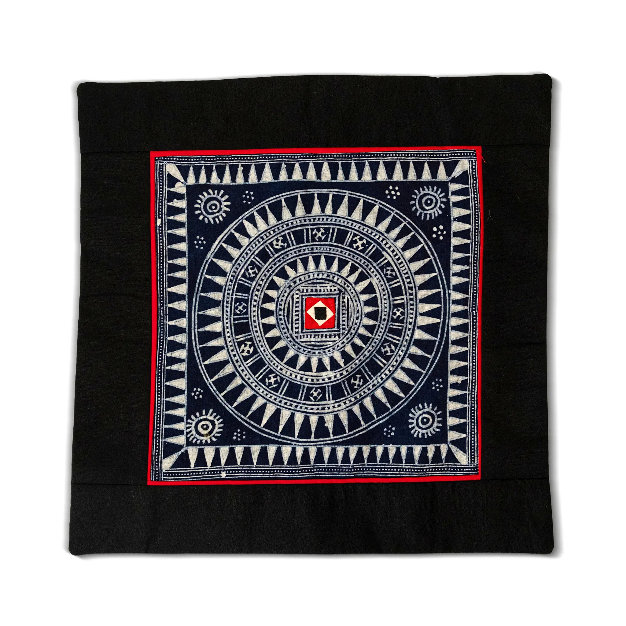 Indigo Batik Cushion Cover (45 cm)