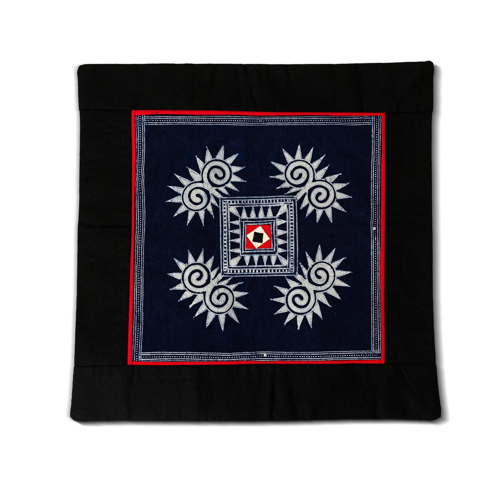 Indigo Batik Cushion Cover (45 cm)