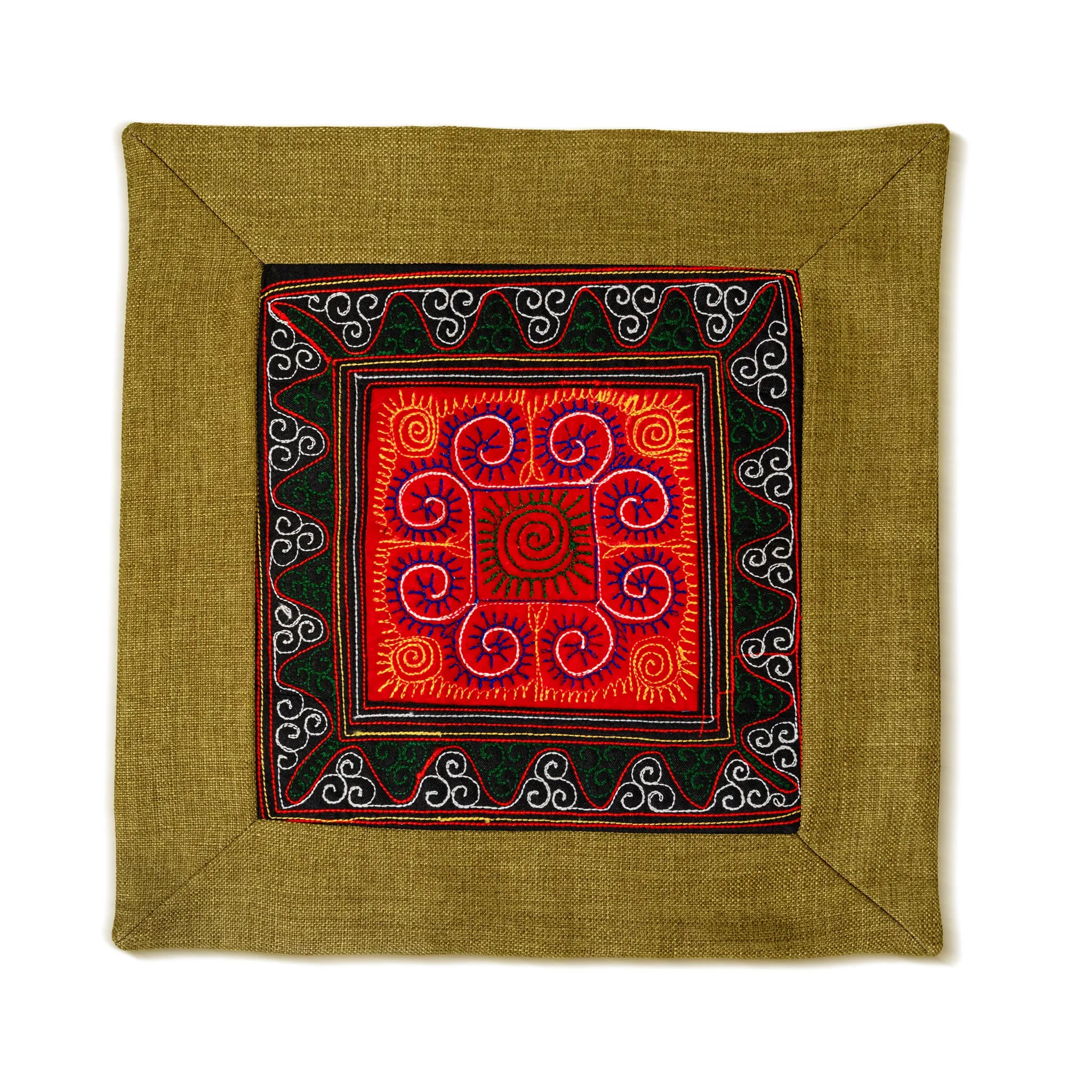 Embroidered Cushion Cover (45 cm)