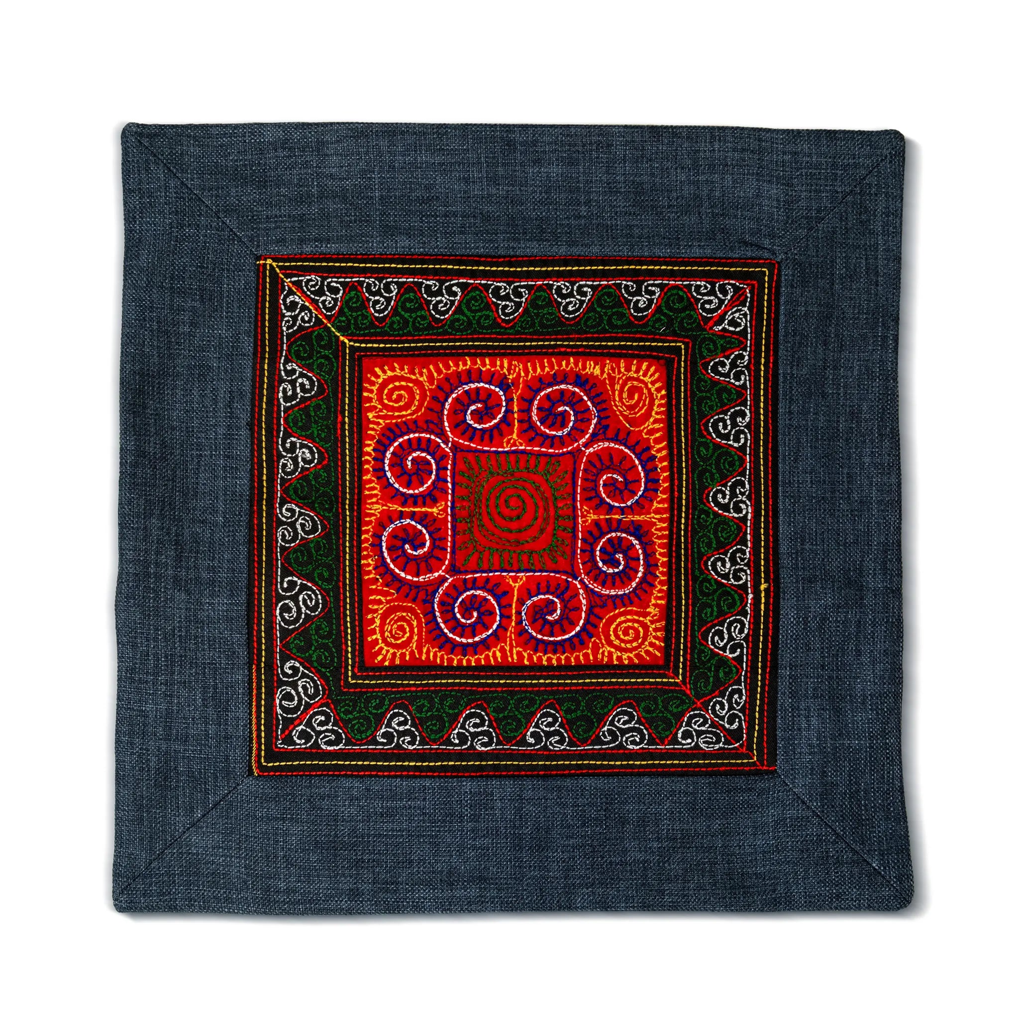 Embroidered Cushion Cover (45 cm)